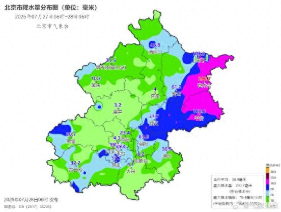 聚焦北京雨情